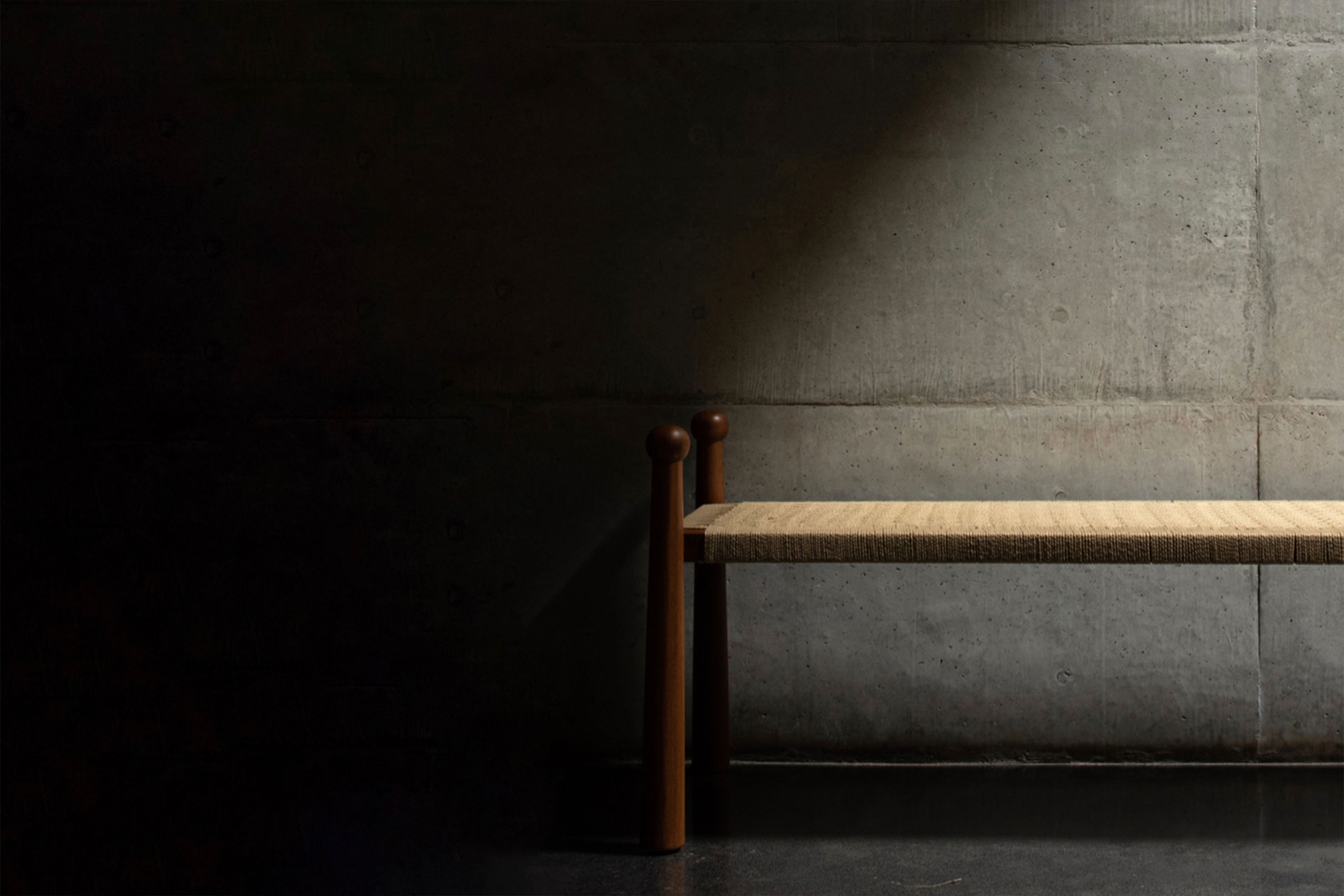 The Chai Bench - Handwoven Furniture / EVOKE London 